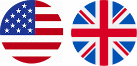 London and USA Flags