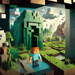 Minecraft server hosting banner collage image