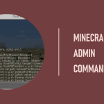 Minecraft Admin Commands