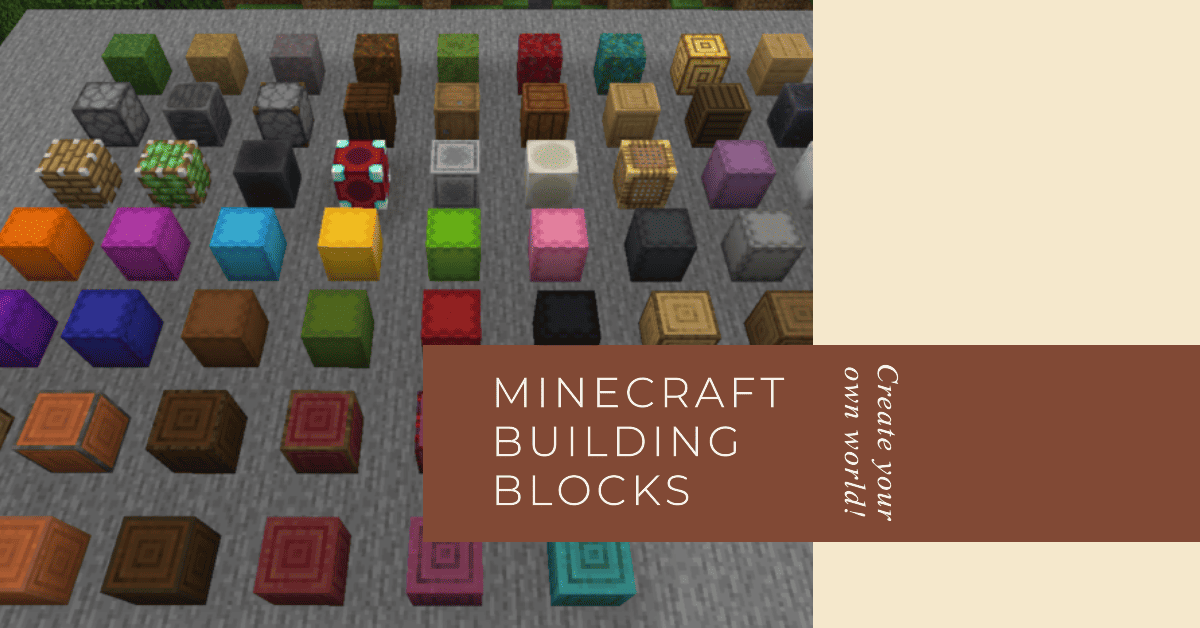 Blocs de construction Minecraft