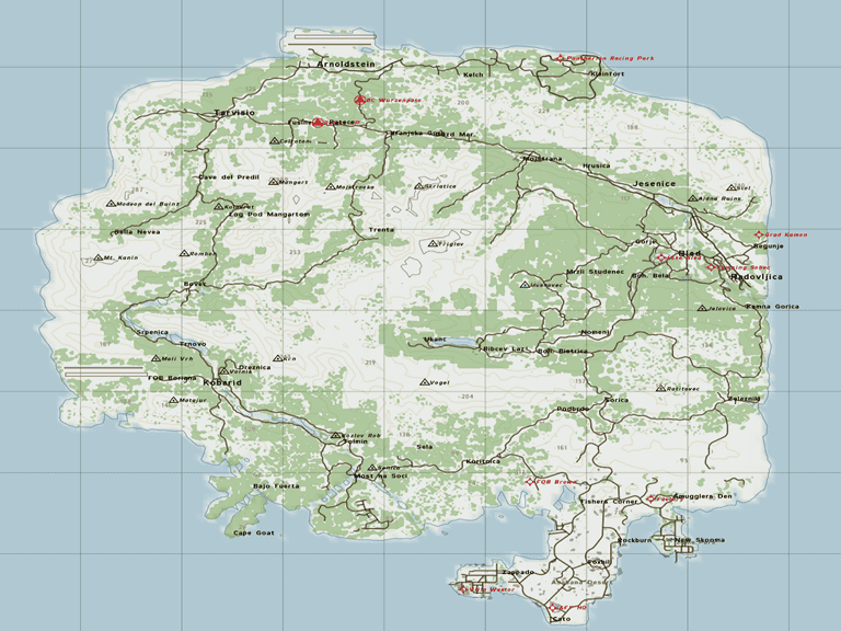 panthera dayz map