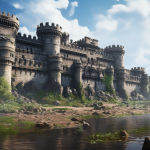 Stunning castle in ark survival evolved