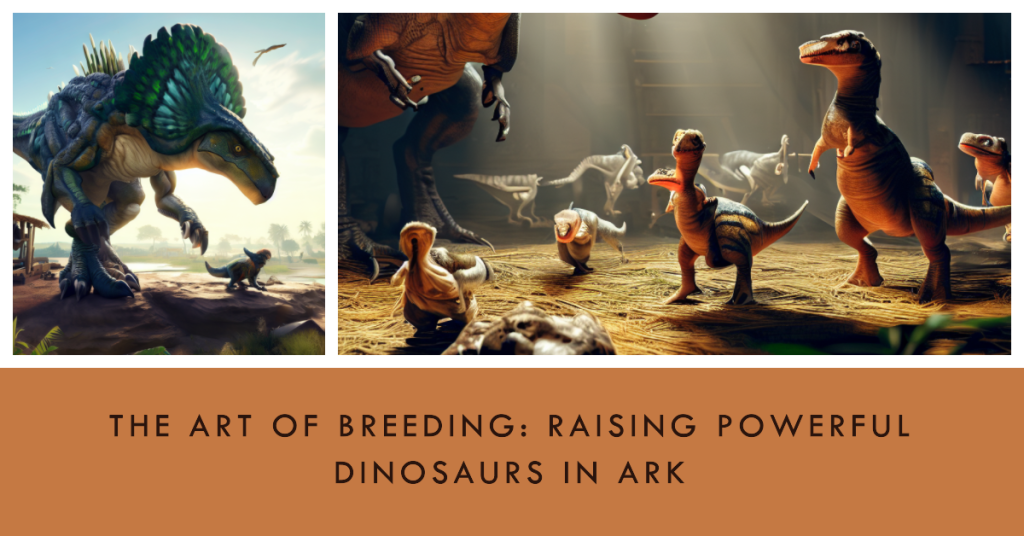 El arte de criar_Criar y criar poderosos dinosaurios en ARK