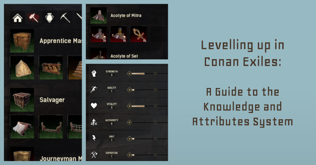 Aufleveln in Conan Exiles