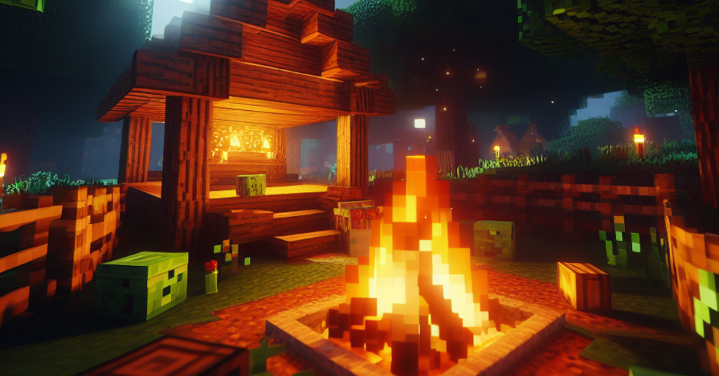 How to Make a Campfire in Minecraft