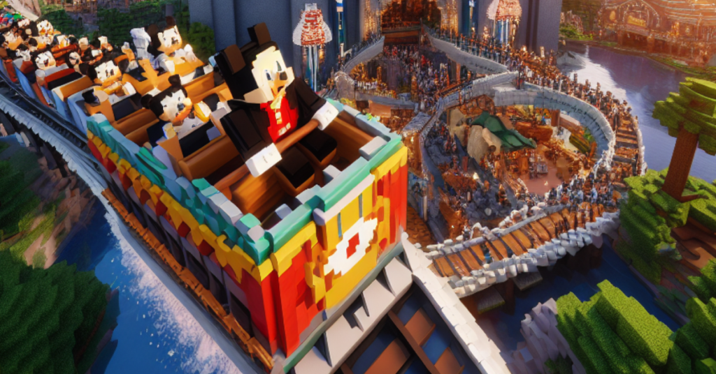 Minecraft Disneyland image 2
