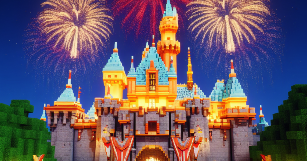Minecraft Disneyland image 4