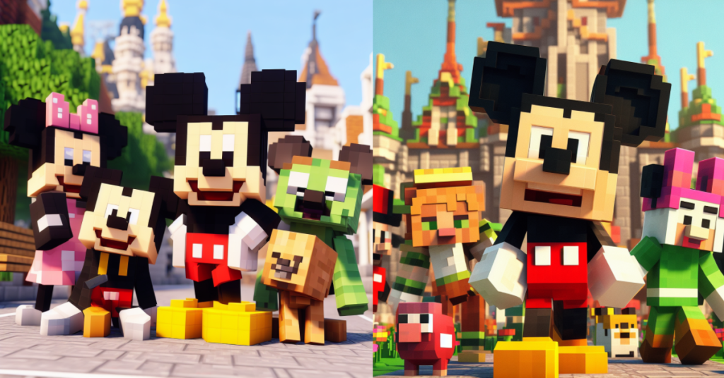 Minecraft Disneyland image 8