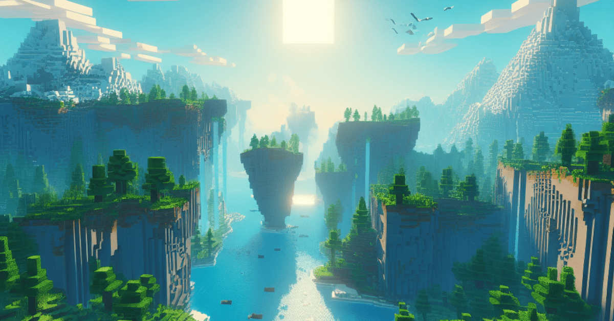 minecraft landscape