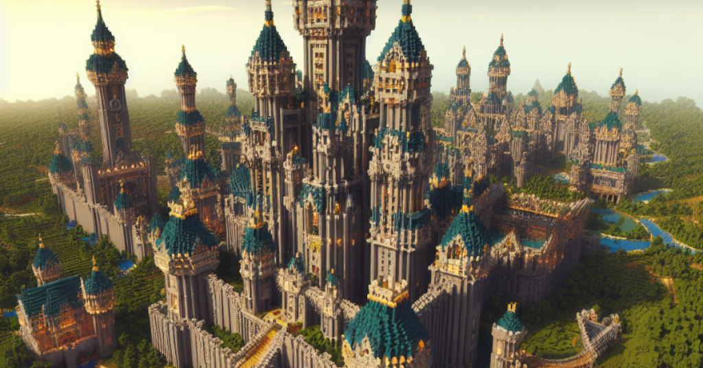 minecraft castles