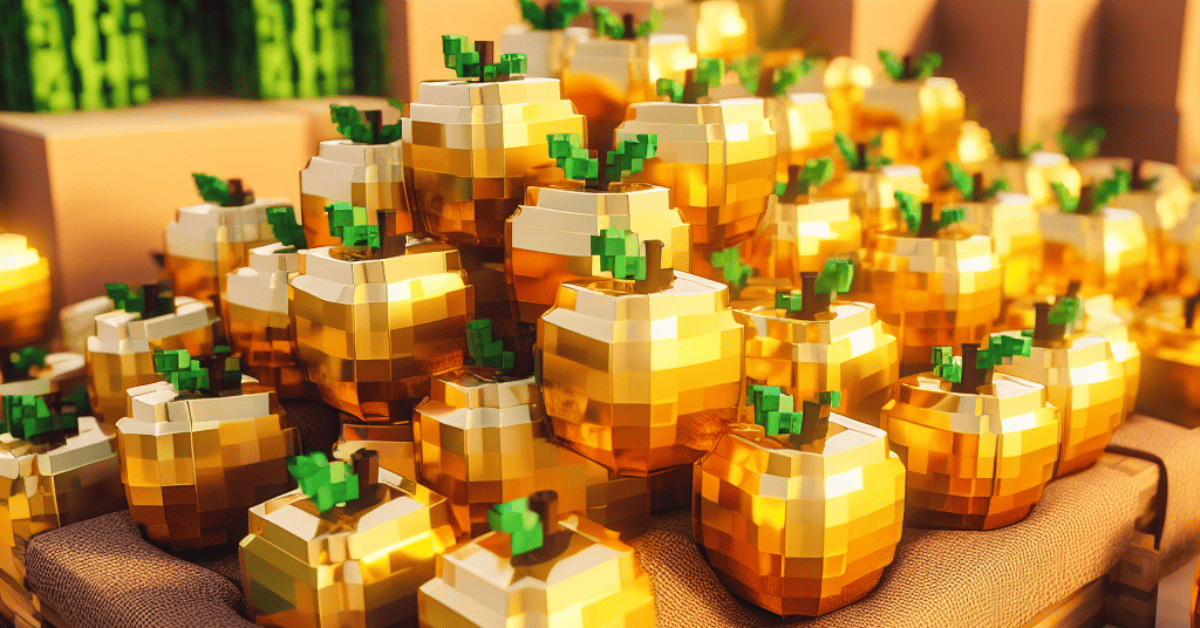 minecraft golden apples
