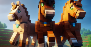 minecraft horses