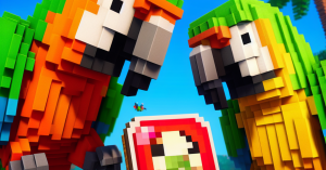 minecraft parrots
