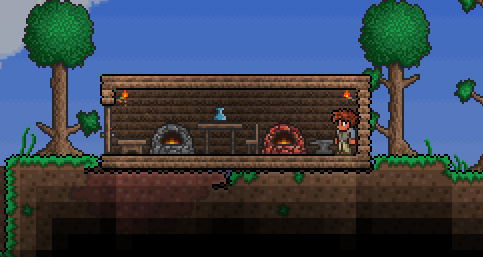 Terraria furnace hellforge