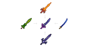 Night's Edge Terraria Recipe