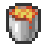 minecraft lava bucket