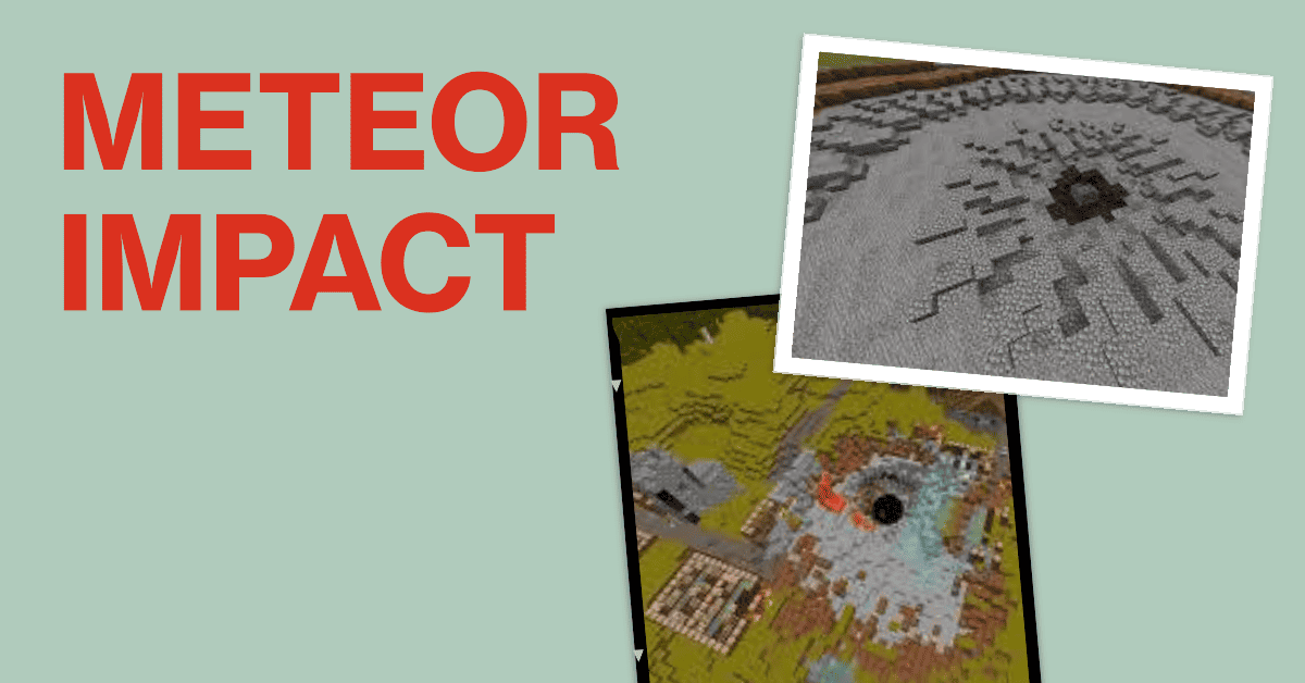 Meteor Impact minecraft
