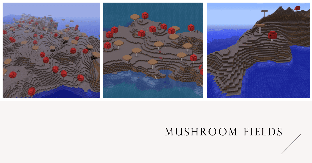 minecraft Mushroom Fields