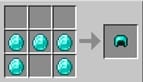 miencraft 5 diamonds into diamond helmet