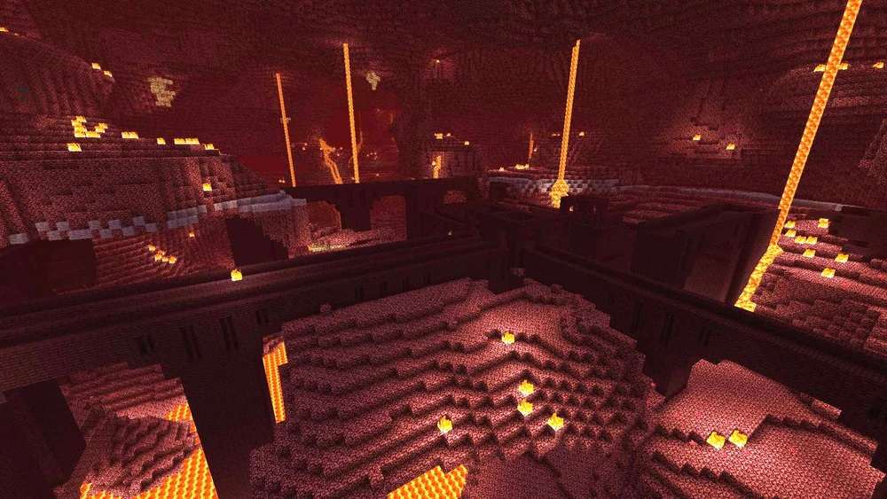 minecraft nether fortress nether wart seed location