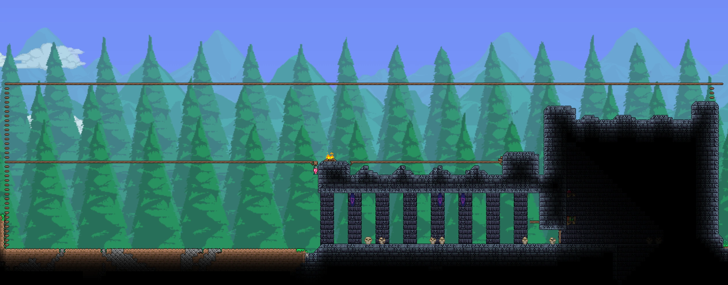 Skeletron arena terraria