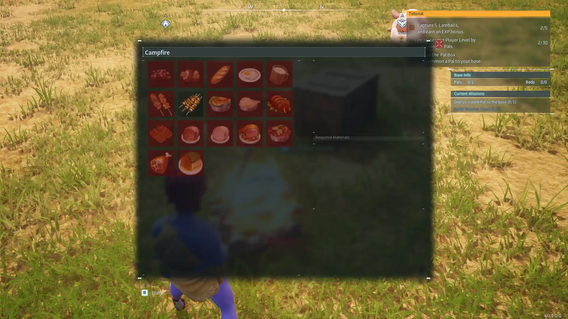 palworld campfire cooking