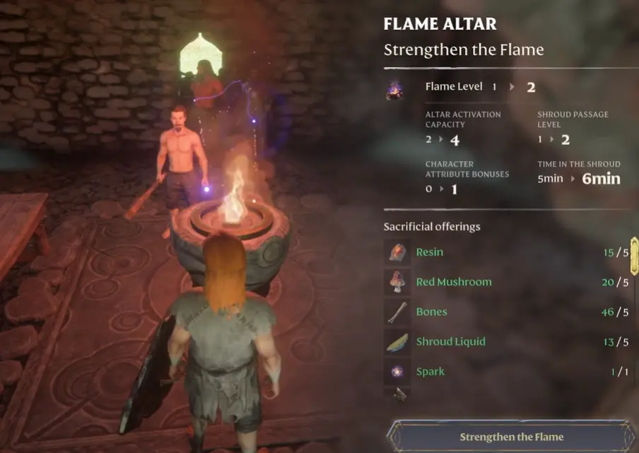 enshrouded shroud flame altar