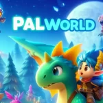 palworld with logo