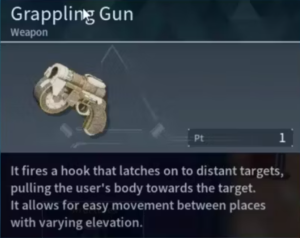palworld grappling gun