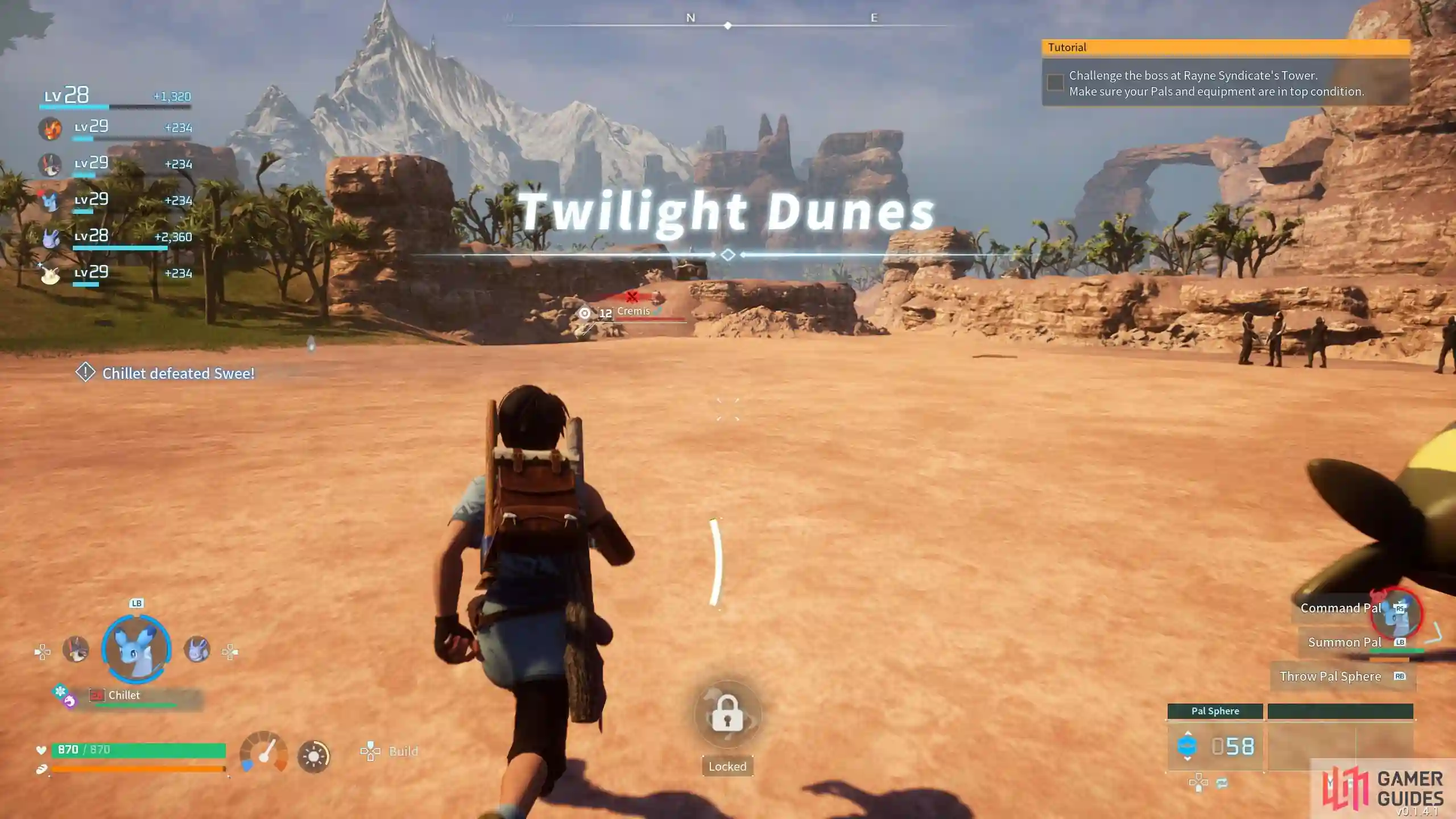 palworld twilight dunes coal location