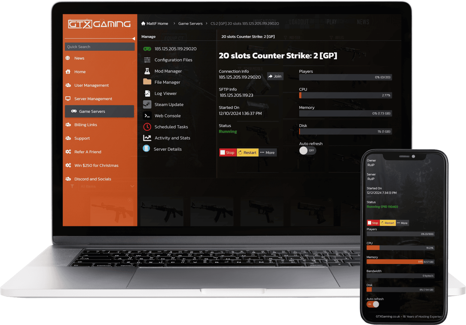 Counter Strike 2 Server Hosting