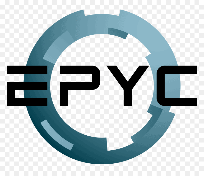 AMD EPYC Dedicated Server Processor Logo