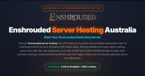 Enshrouded Server Hosting Australia - rent your Enshrouded dedicated server from GTX Gaming