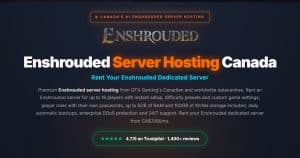 Enshrouded Server Hosting Canada - rent your Enshrouded dedicated server from GTX Gaming