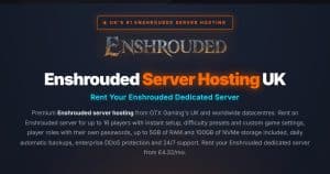 Enshrouded Server Hosting UK - rent your Enshrouded dedicated server from GTX Gaming