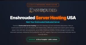 Enshrouded Server Hosting USA - rent your Enshrouded dedicated server from GTX Gaming