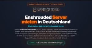 Enshrouded Server mieten in Deutschland - miete deinen dedizierten Enshrouded Server bei GTX Gaming