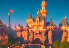 Minecraft Disneyland: Build Your Own Magical Kingdom