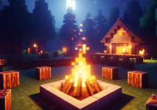 Minecraft Campfire 101: Materials, Placement, and More