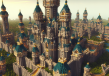 minecraft castles
