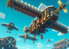 minecraft flying machine